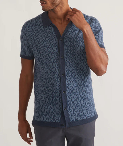 ★thisisneverthat★Jacquard Pattern Button Up Top Jacquard Pattern Button Up Top - thisisneverthat®