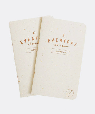 Everyday Checklists Notebook 2-pk