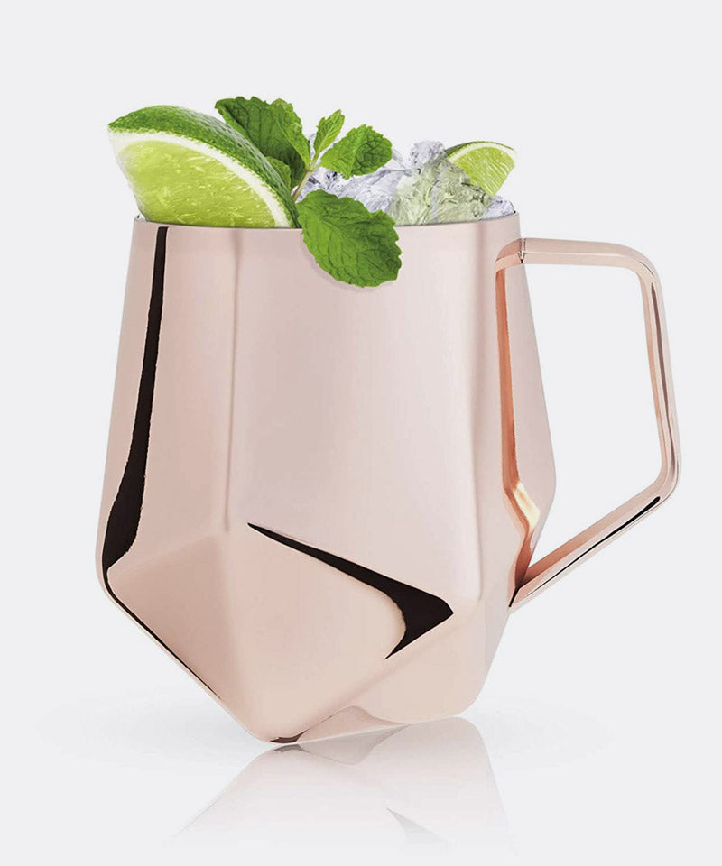 Faceted Moscow Mule Mug