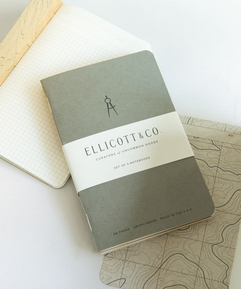 Ellicott & Co. Notebook 3-Pack