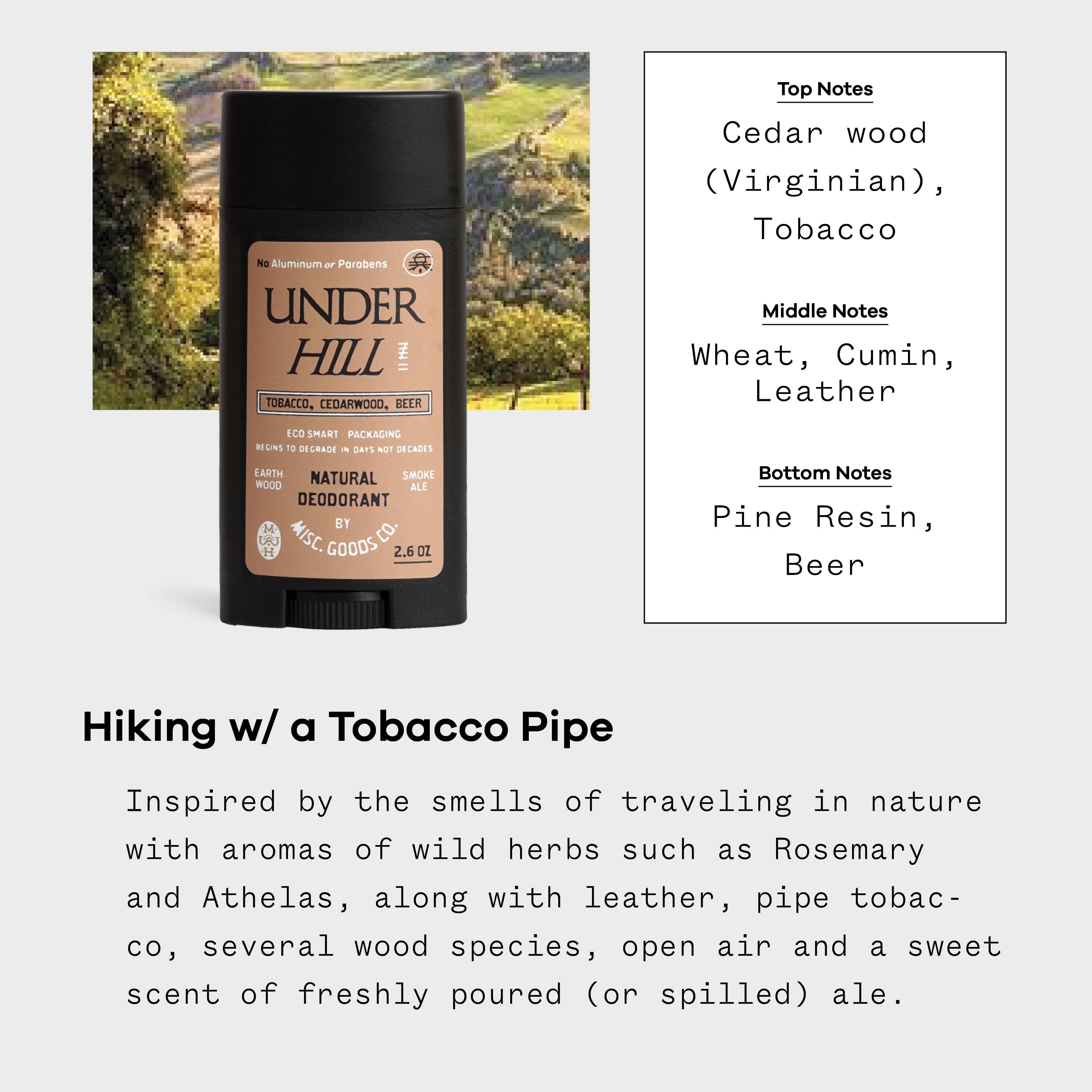 Underhill Natural Deodorant