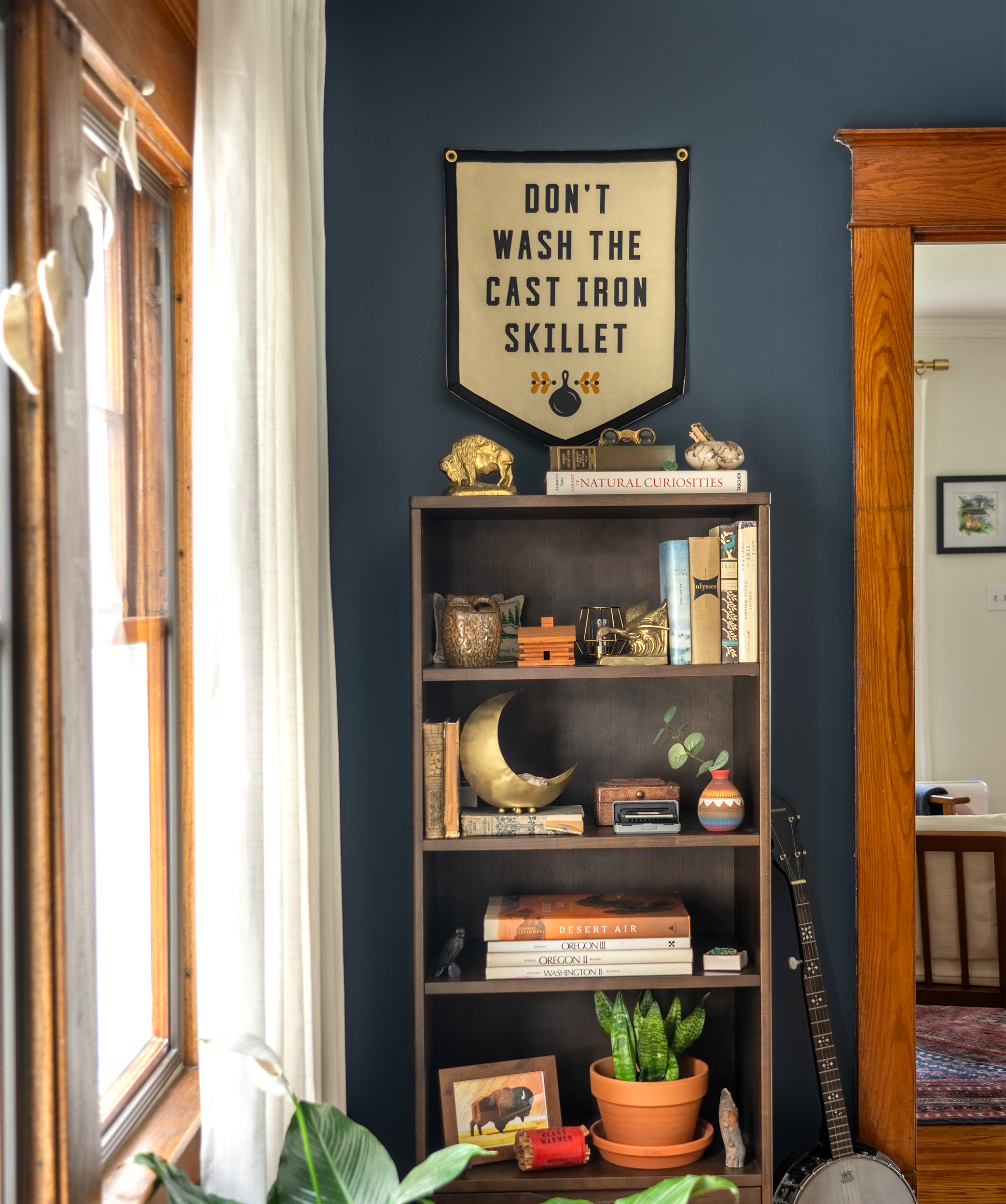 Don't Wash The Cast Iron Skillet Camp Flag