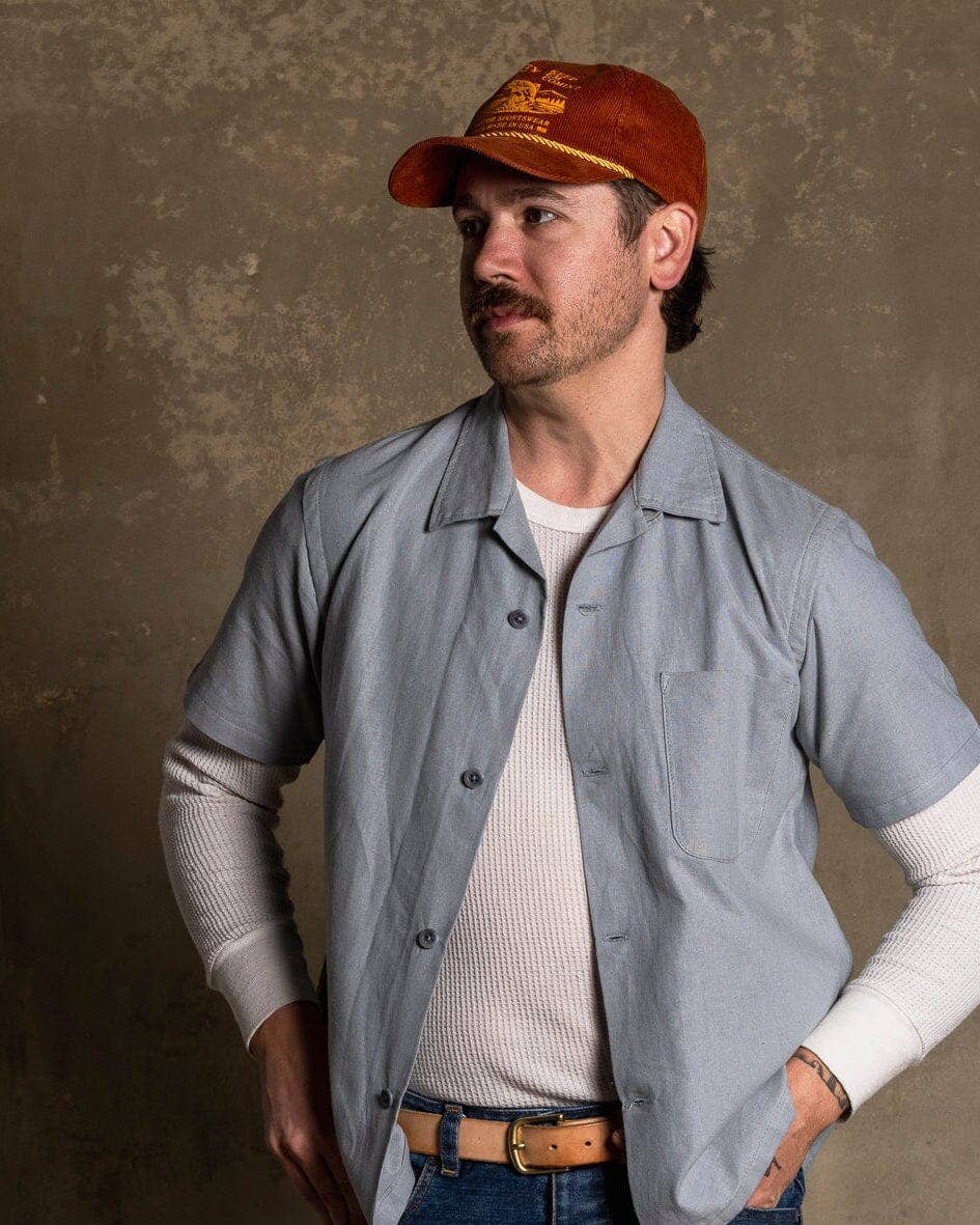 Fisherman Hat in Rust Cord
