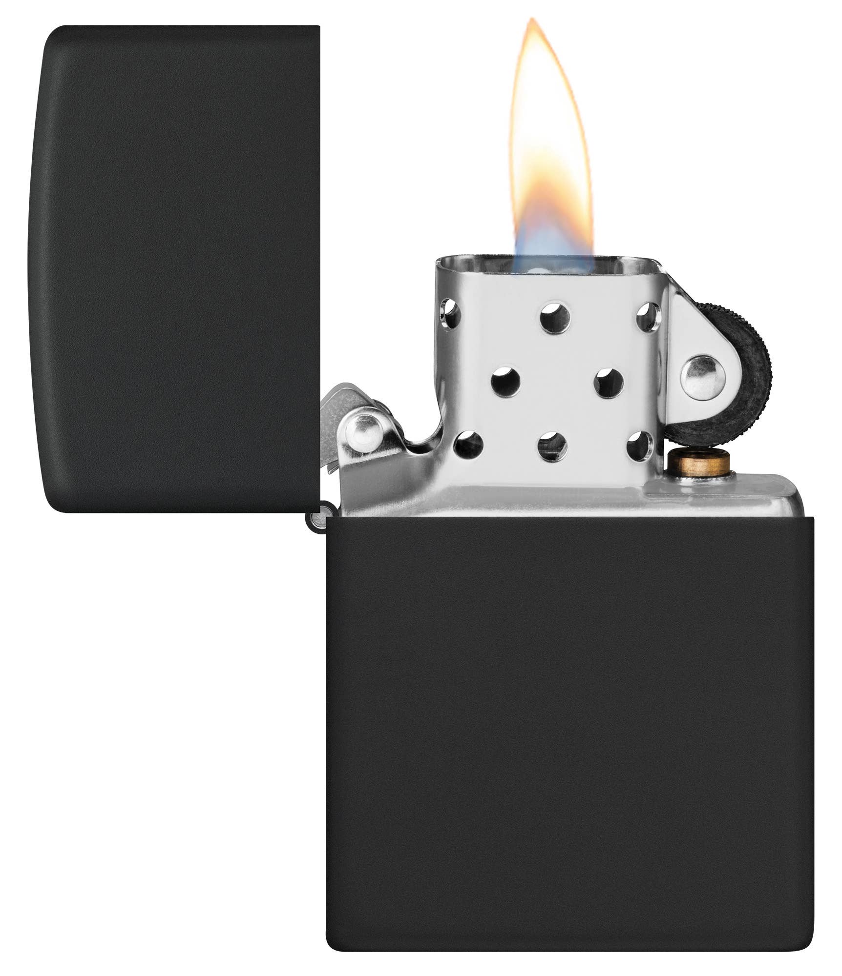 Classic Black Matte Windproof Lighter