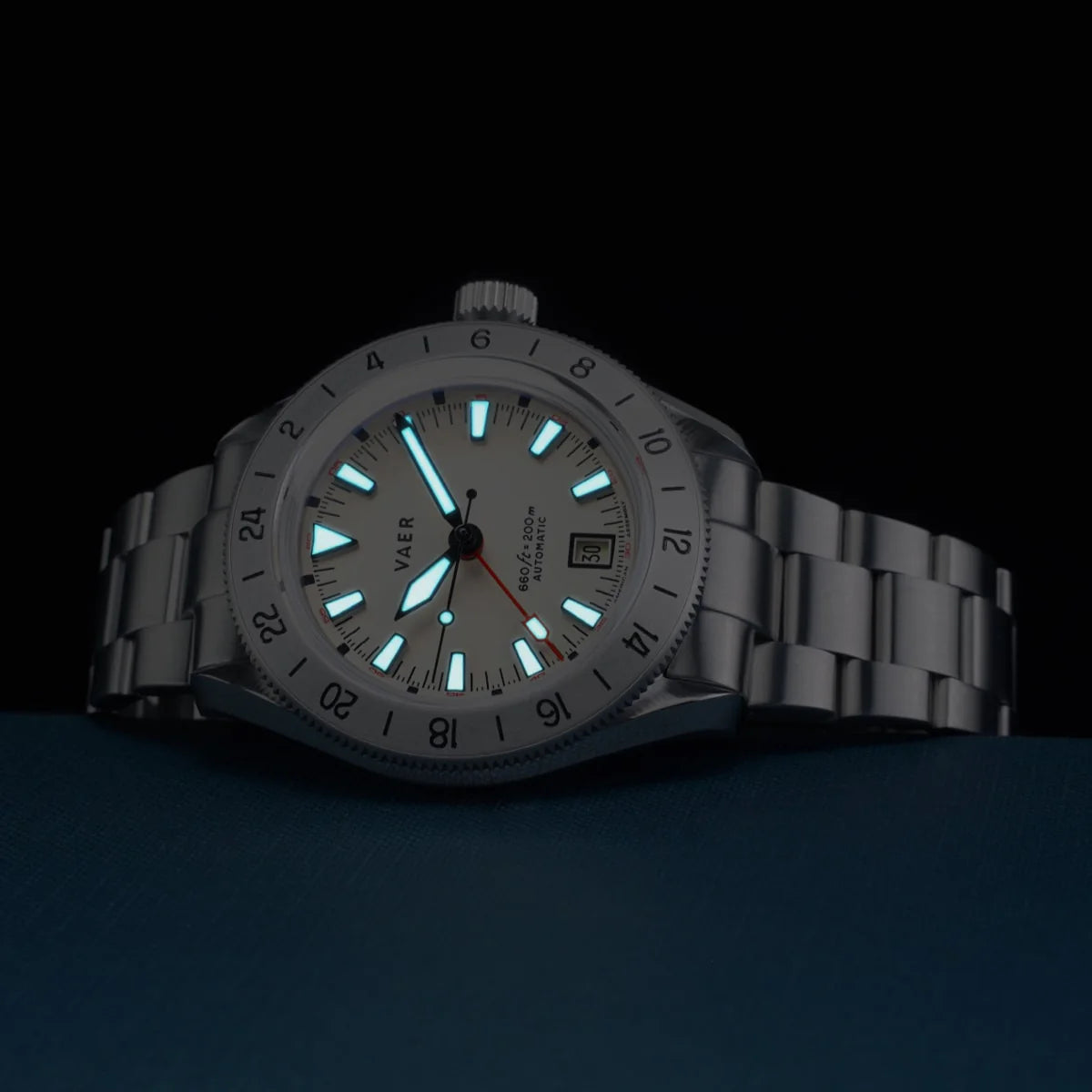 G5 Pacific Polar GMT 39mm with Elite Steel Bracelet