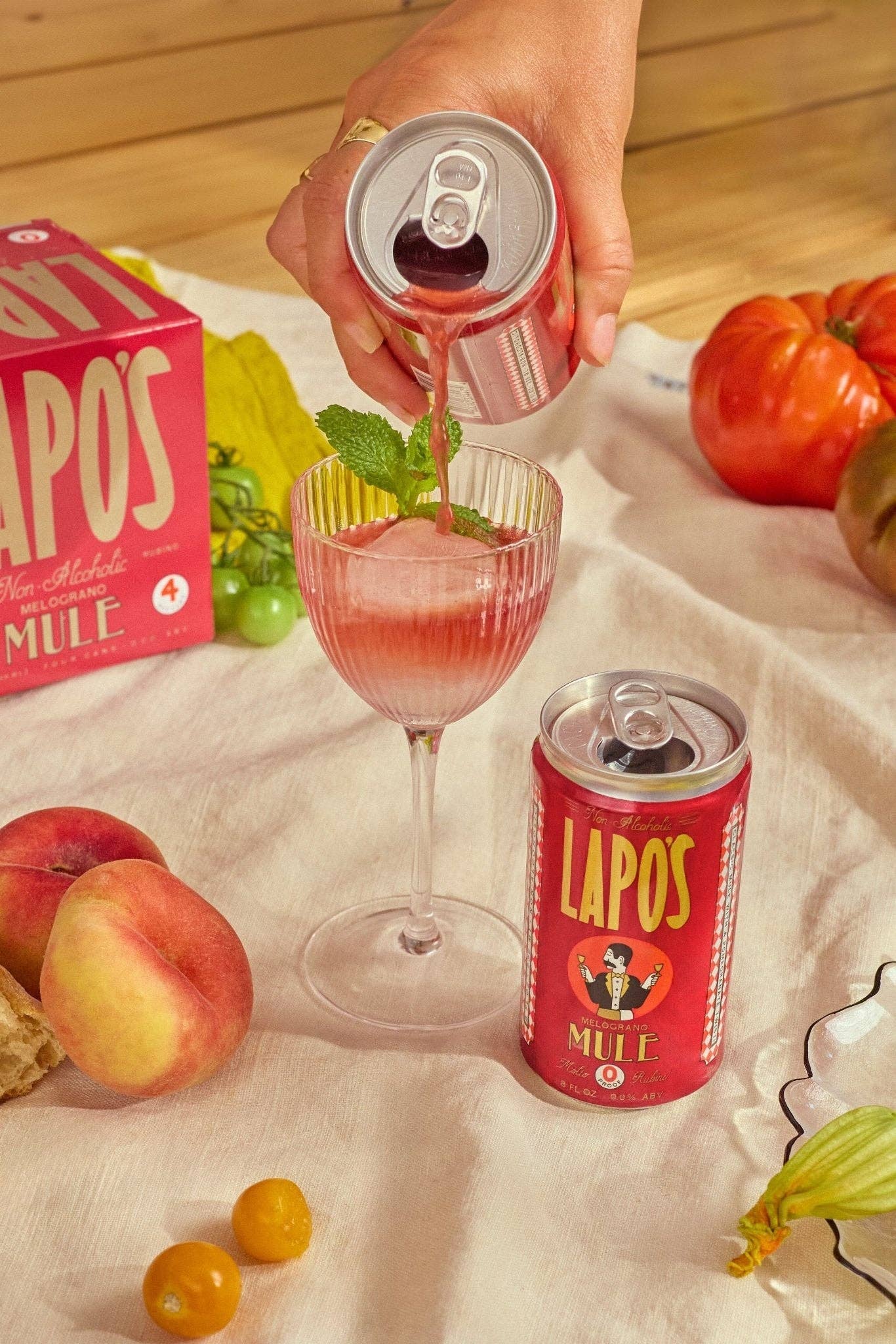 Lapo's Non-Alcoholic Pomegranate Mule