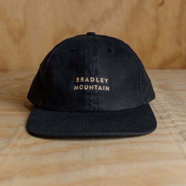 Embroidered Baseball Cap in Coal