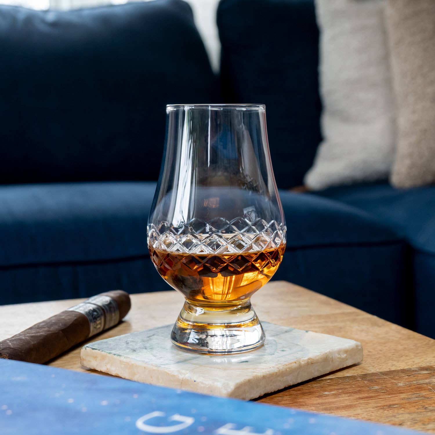 Diamond Scotch Whiskey Glencairn 6.75oz