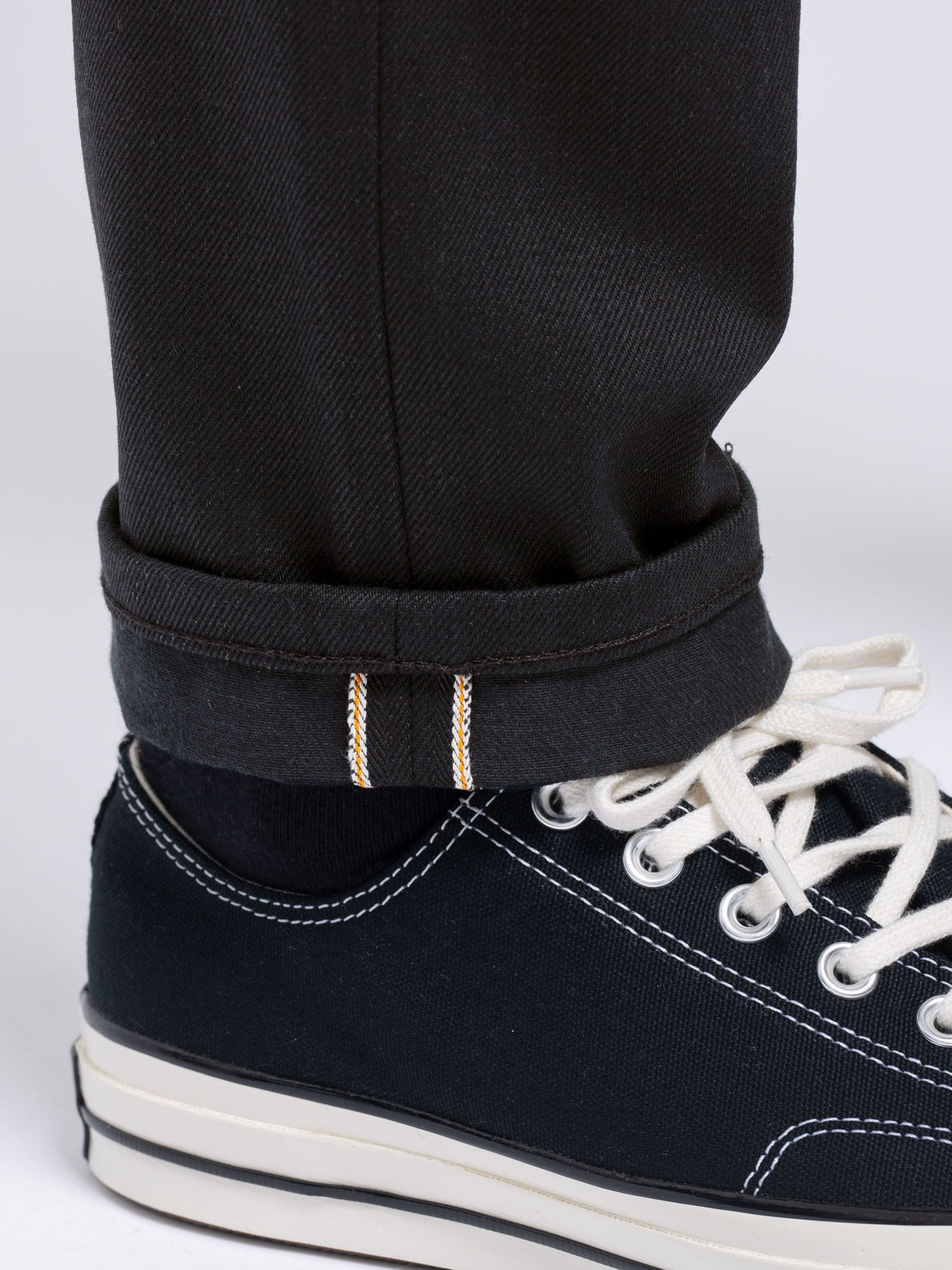 Steady Eddie II in Dry Black Selvage