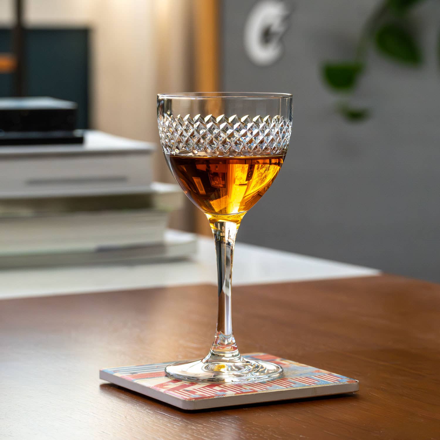 Diamond Nick & Nora Cocktail Glass 4.5oz