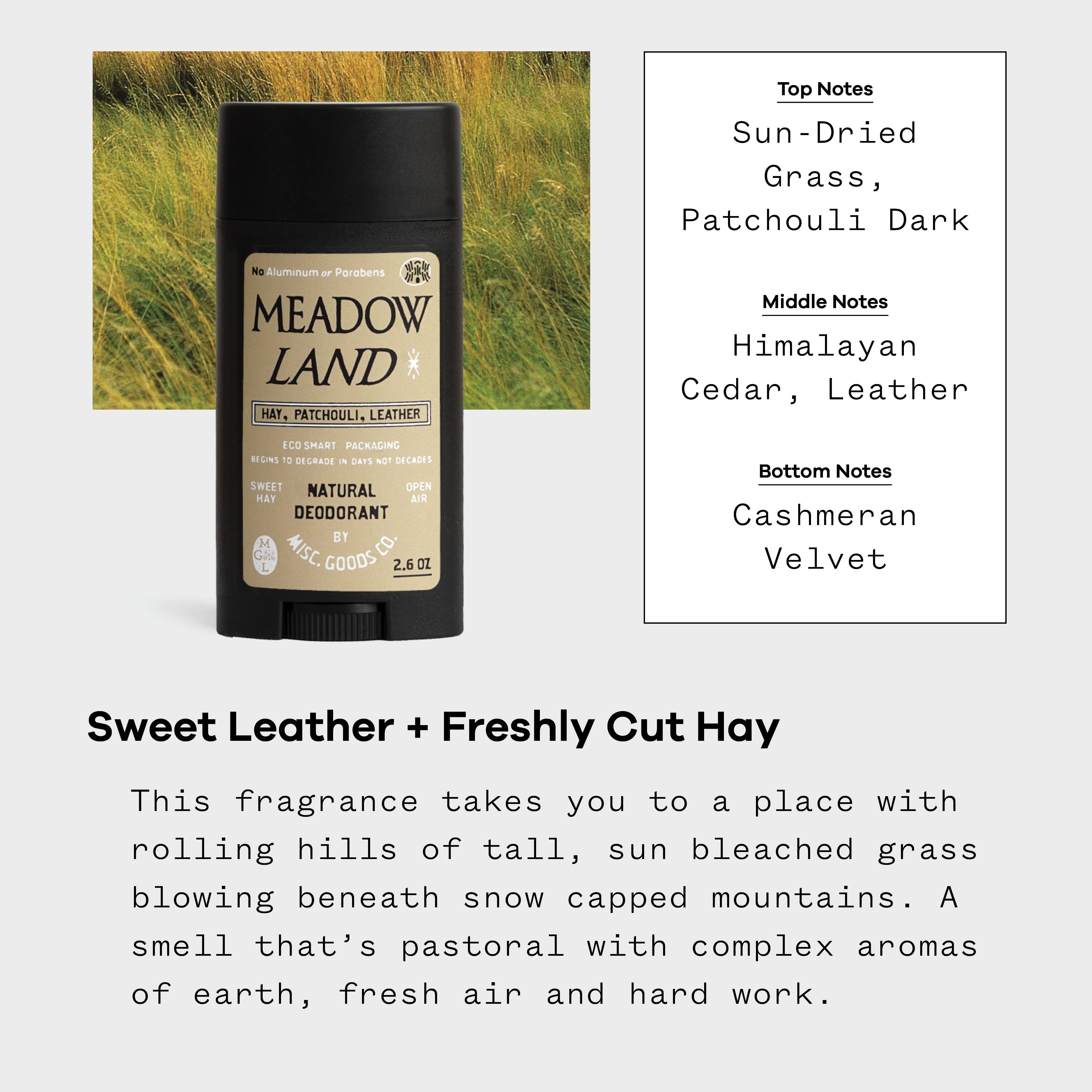 Meadowland Natural Deodorant
