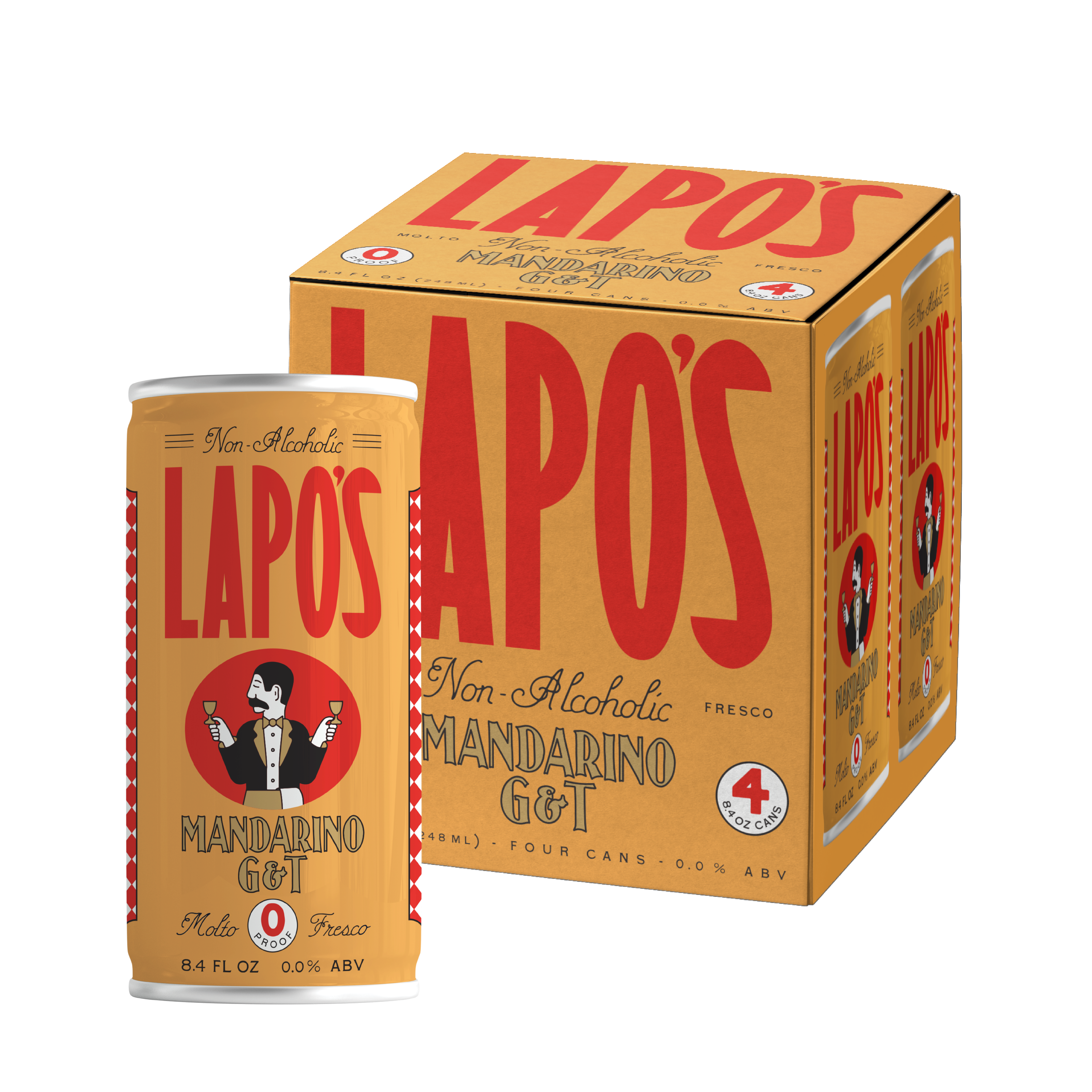 Lapo's Non-Alcoholic Mandarino G&T