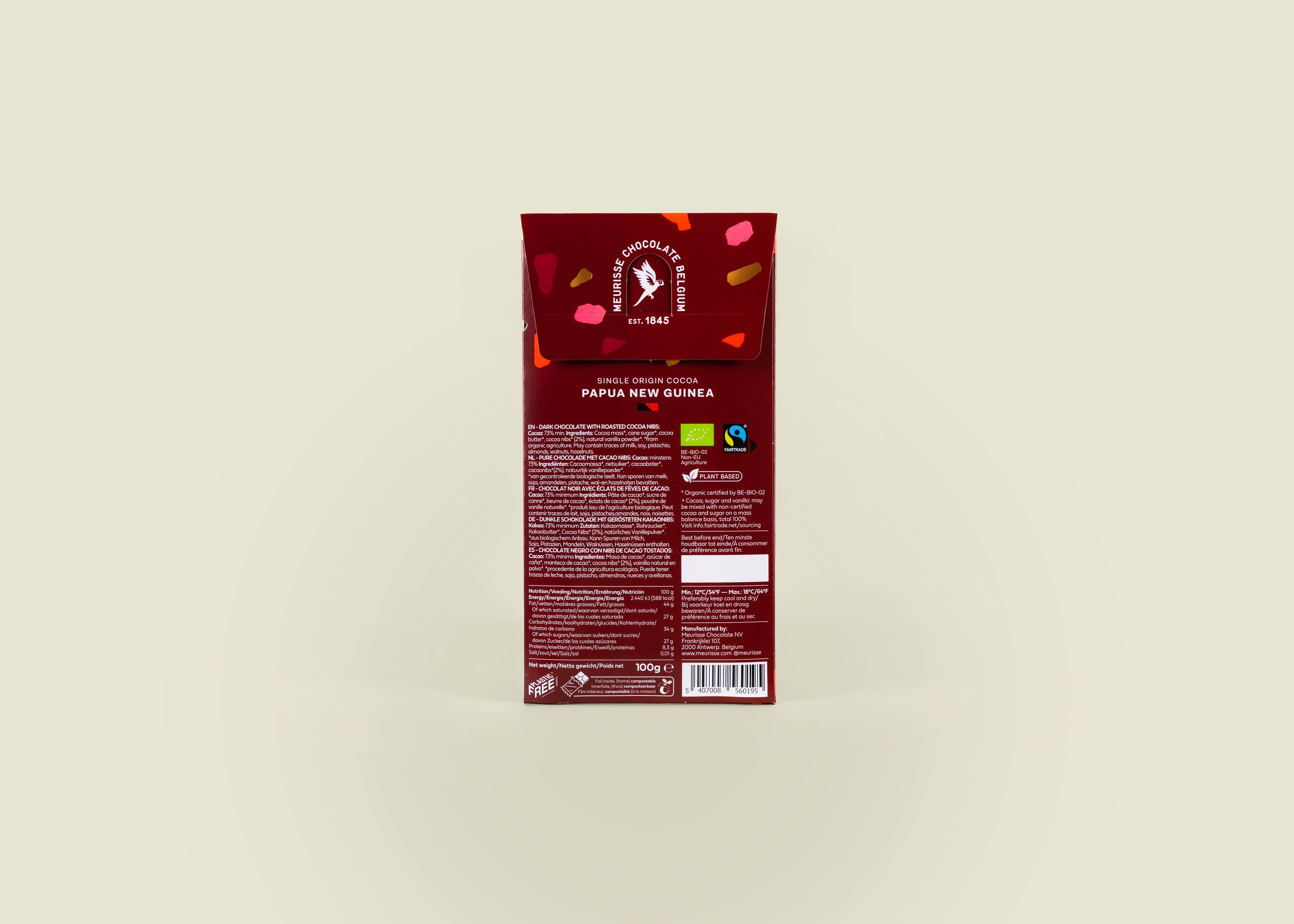 Cacao Nibs Dark Chocolate