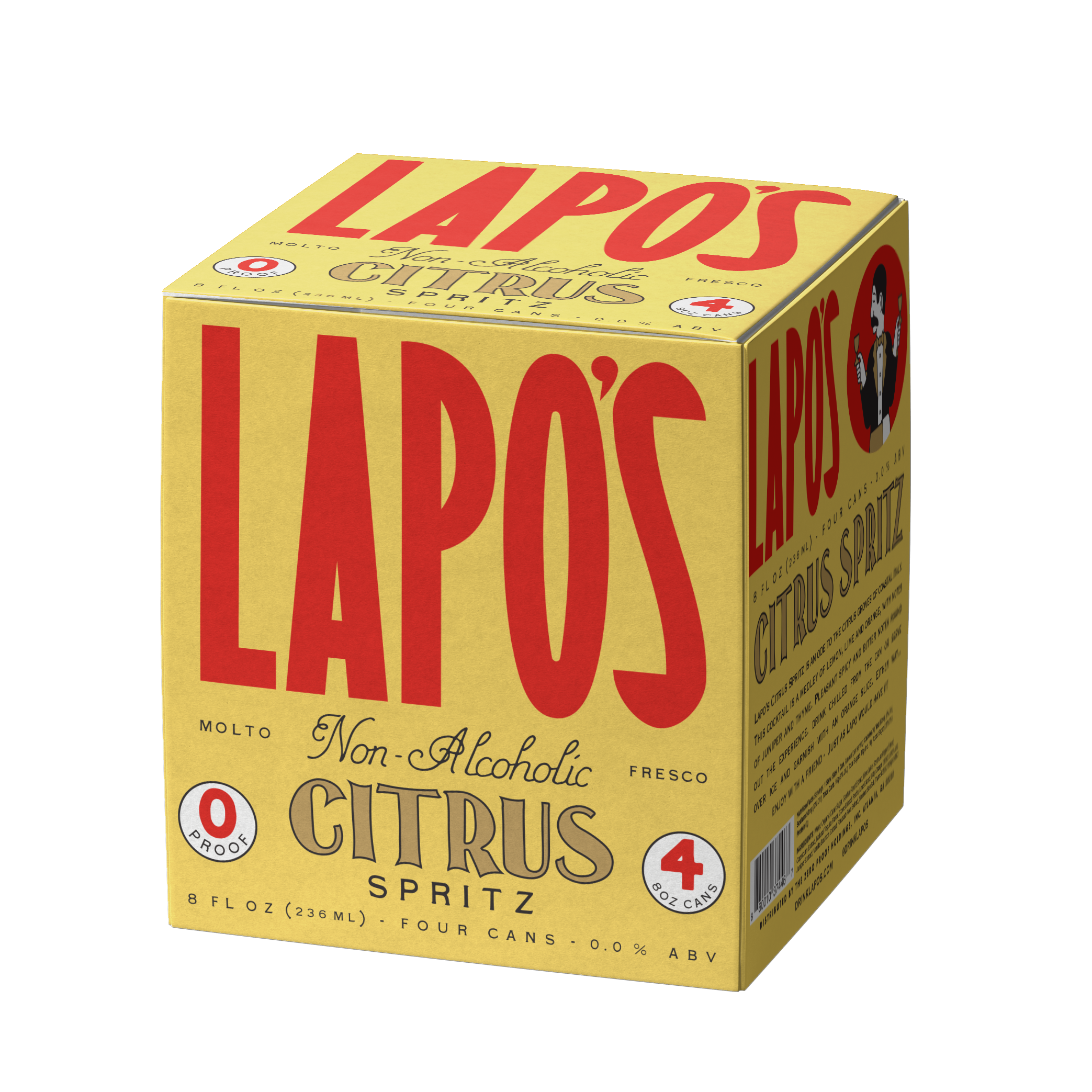 Lapo's Non-Alcoholic Citrus Spritz