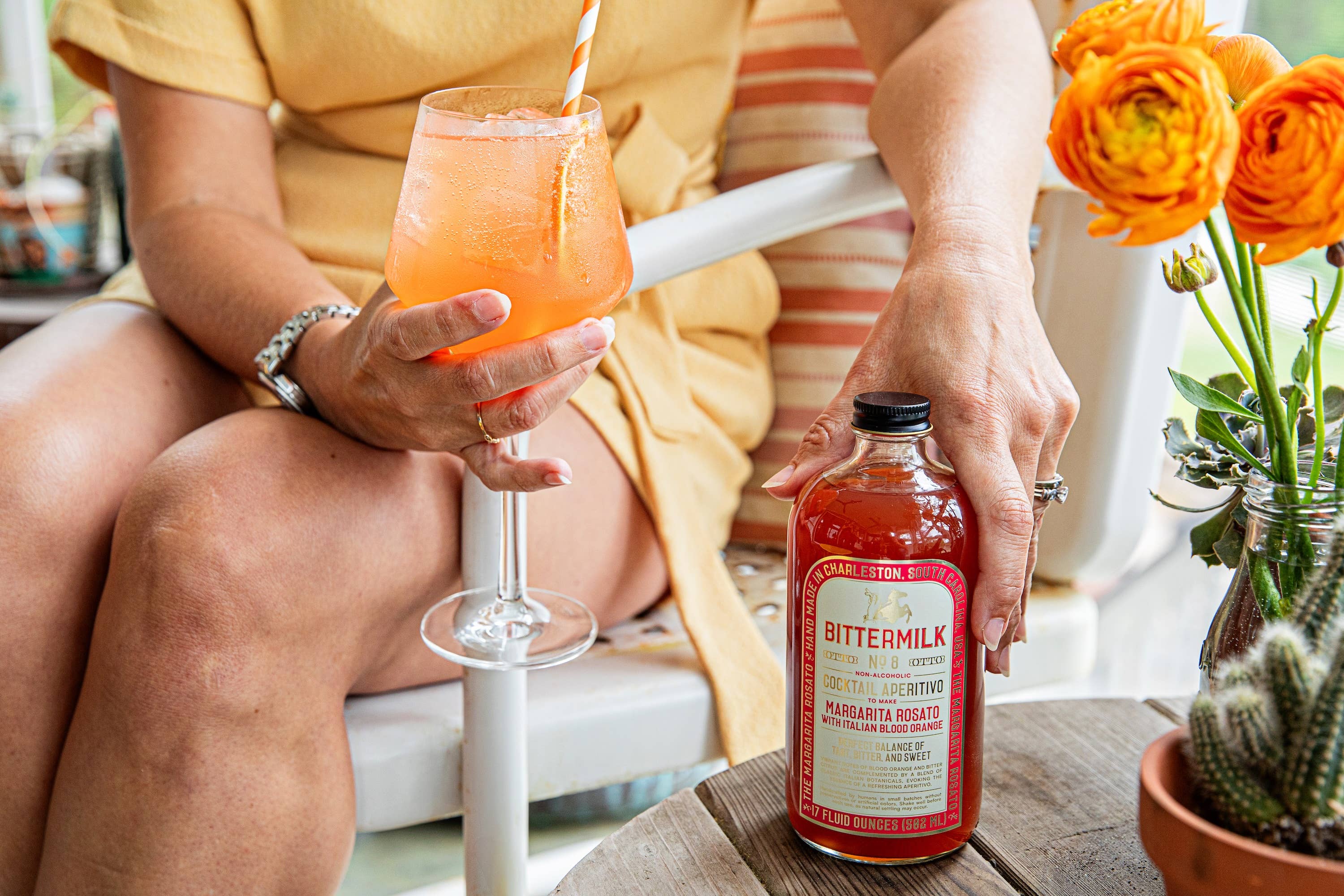 Bittermilk No.8- Margarita Rosato with Italian Blood Orange