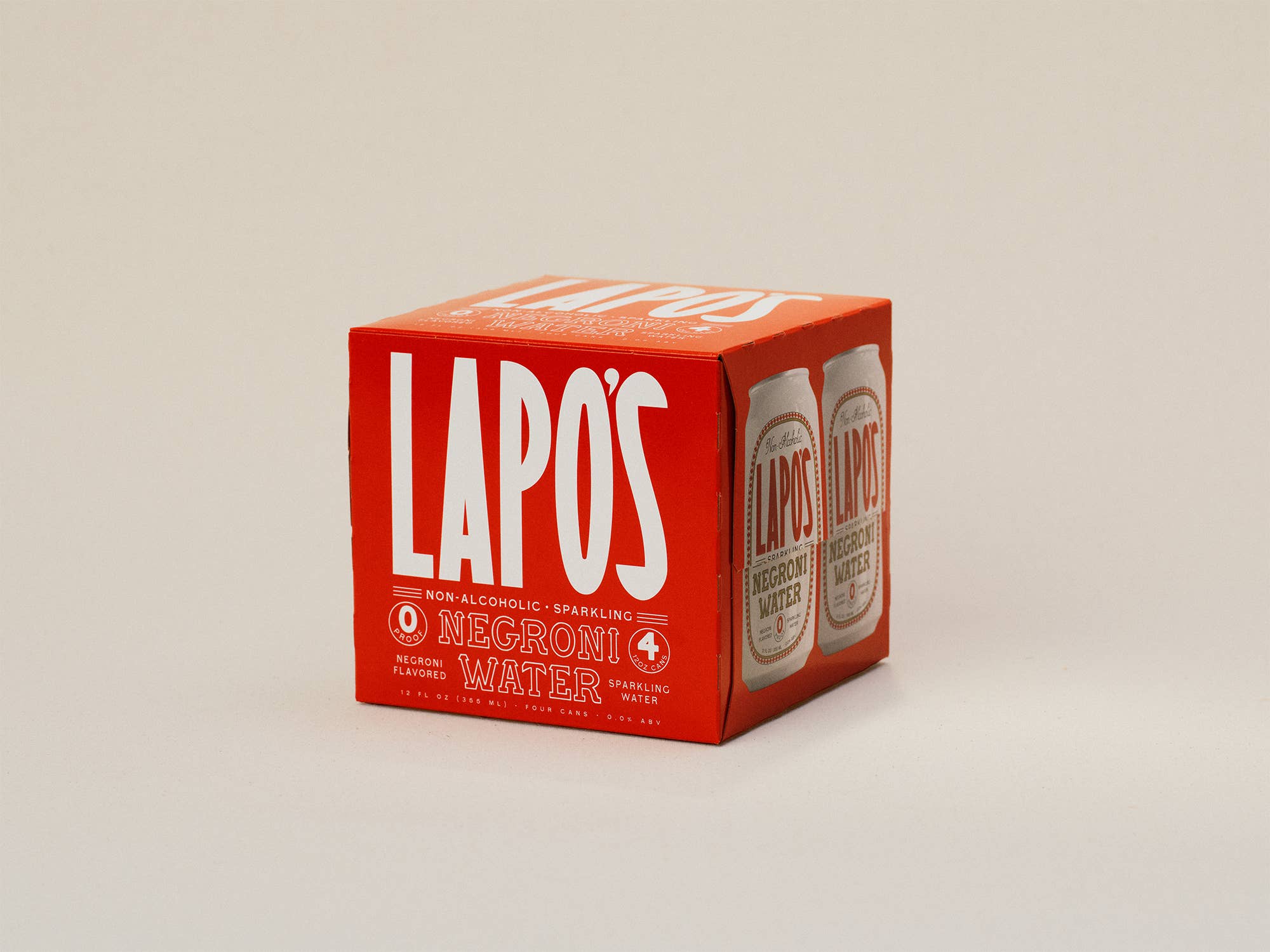 Lapo's Sparkling Negroni Water