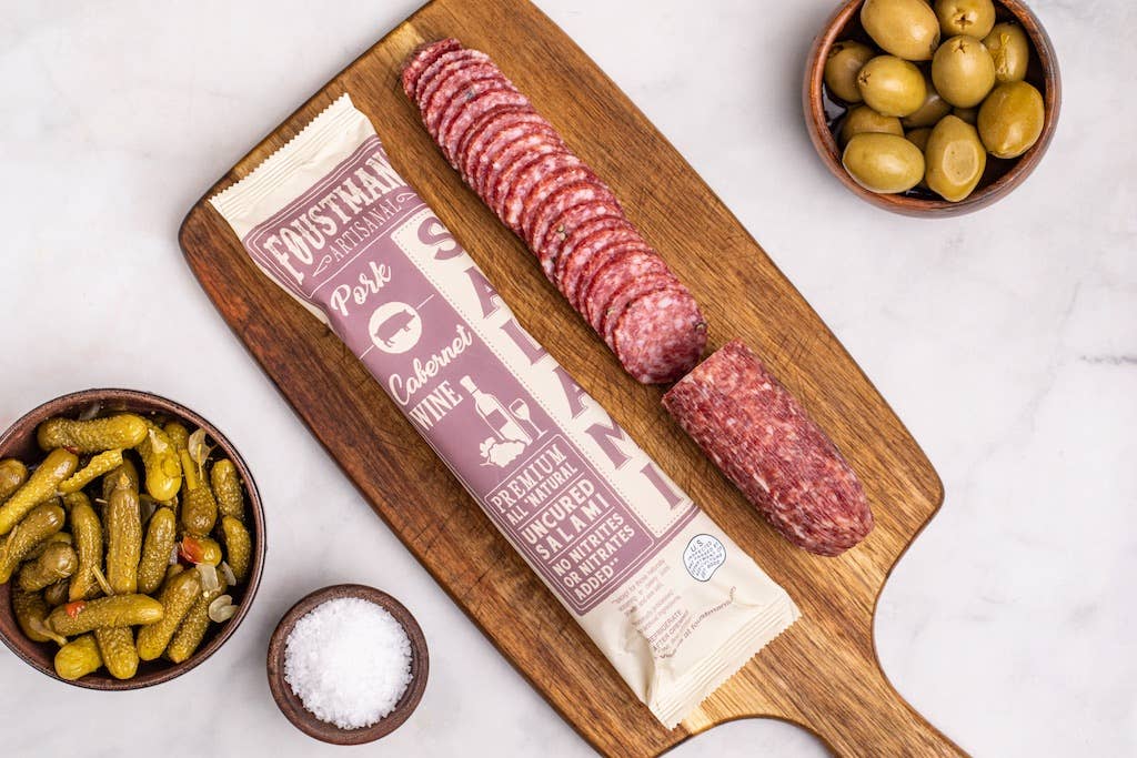 Pork Cabernet Wine Salami