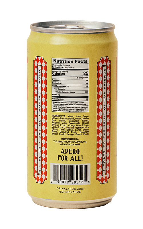 Lapo's Non-Alcoholic Limoncello Spritz