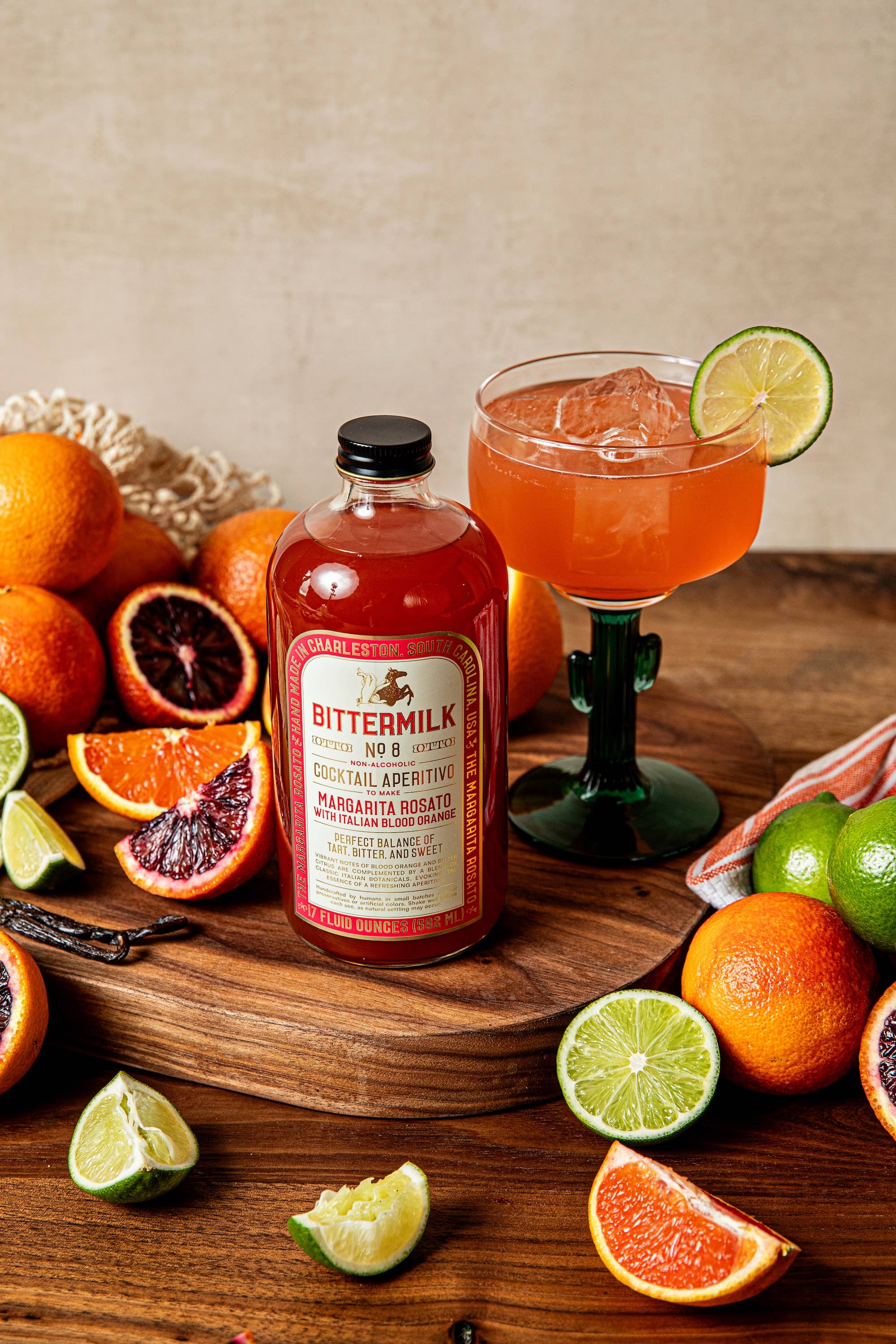 Bittermilk No.8- Margarita Rosato with Italian Blood Orange