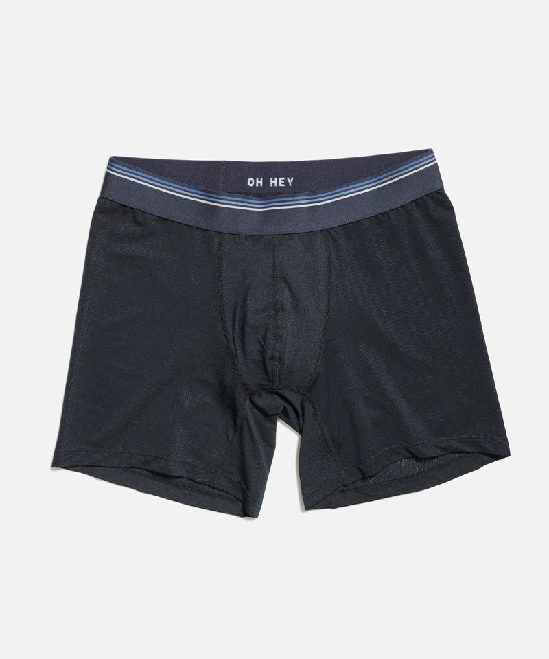 The Air Boxer Brief in Jet Black