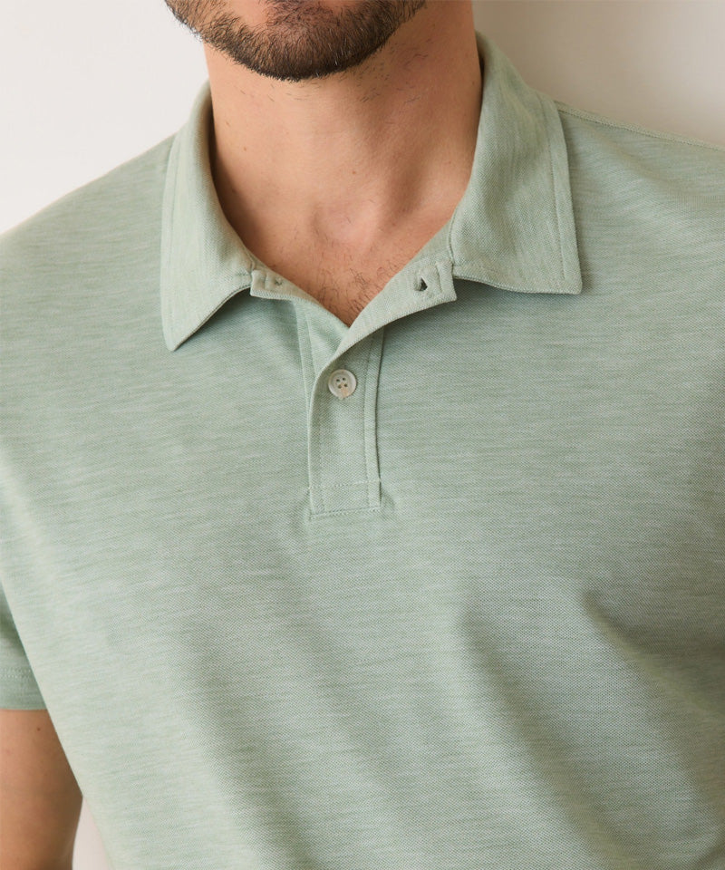Air Polo in Iceberg Green