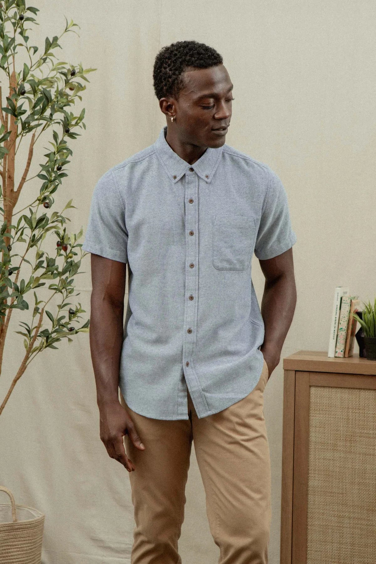 Bryce Shirt in Demin Twill