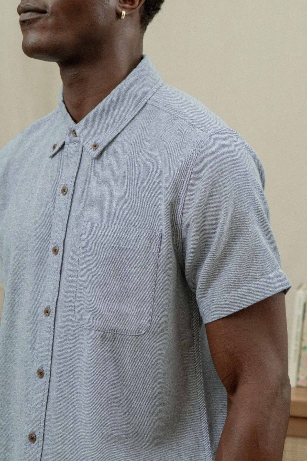 Bryce Shirt in Demin Twill
