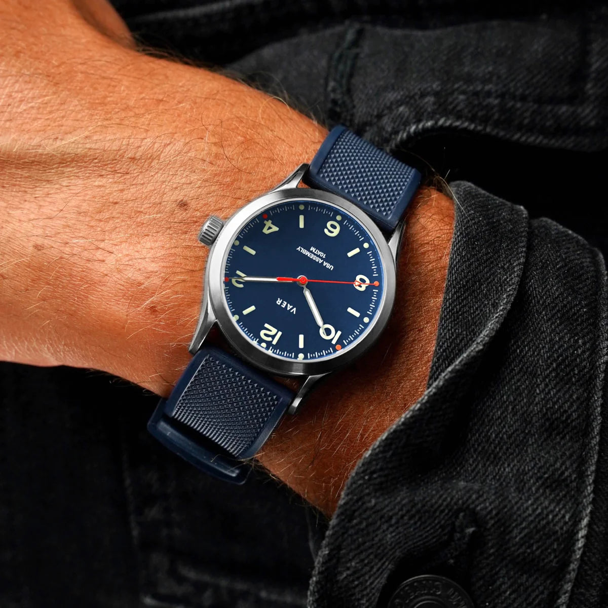 C3 Design Watch in Navy