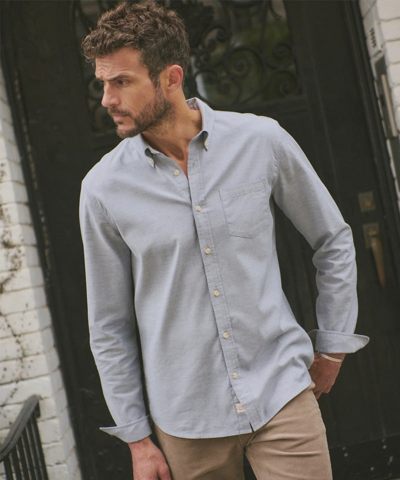 California Oxford Shirt in Vintage Indigo