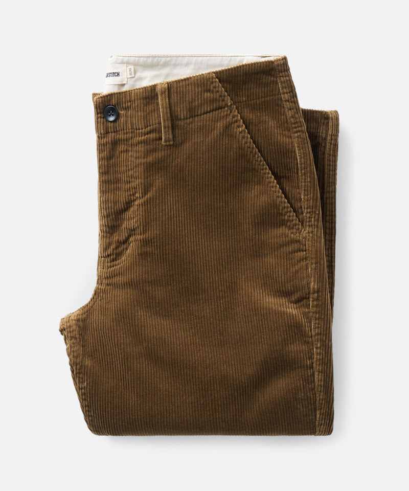 The Carnegie Pant in Bourbon Corduroy