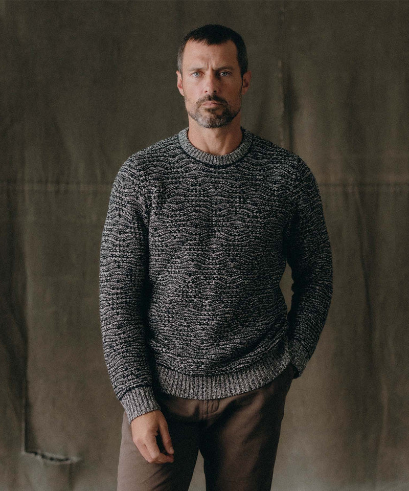 The Chatham Crew in Marine Stripe Jacquard