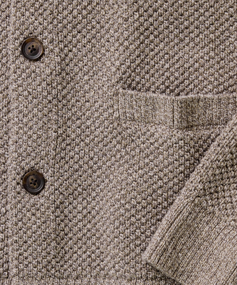 The Crawford Sweater in Coffee Twist