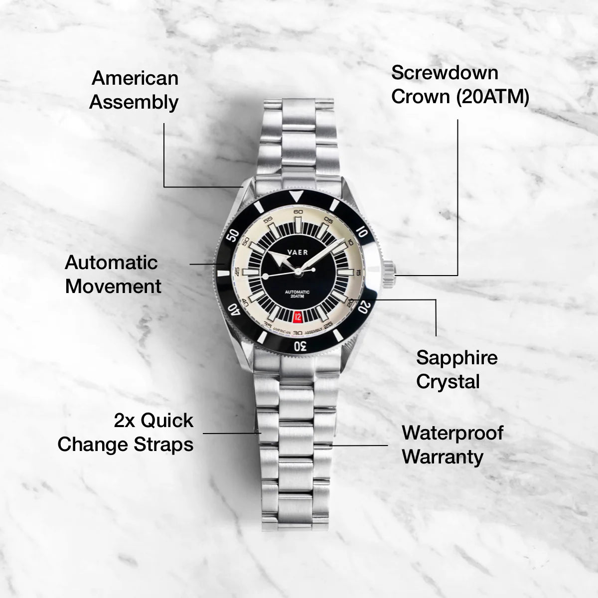 D5 Tropic Auto 39mm with 3-Link Bracelet