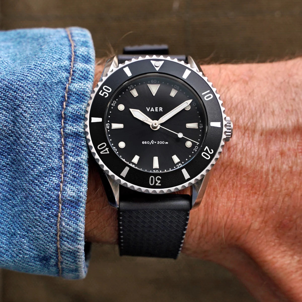 DS4 Meridian Watch in Black 42mm
