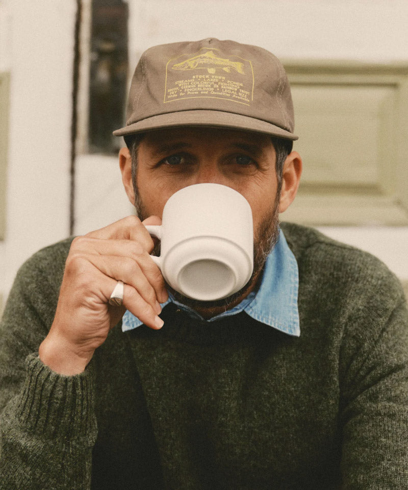 The Eastmoor Sweater in Spruce Wool