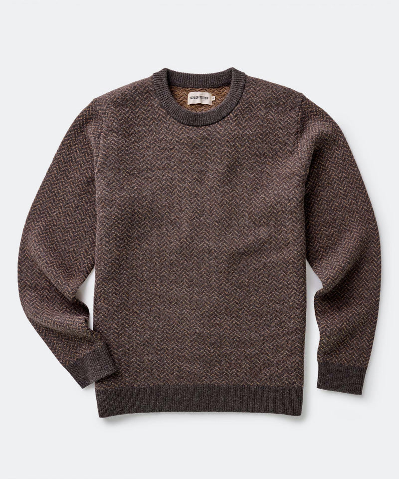 The Eddy Crew in Coffee Herringbone