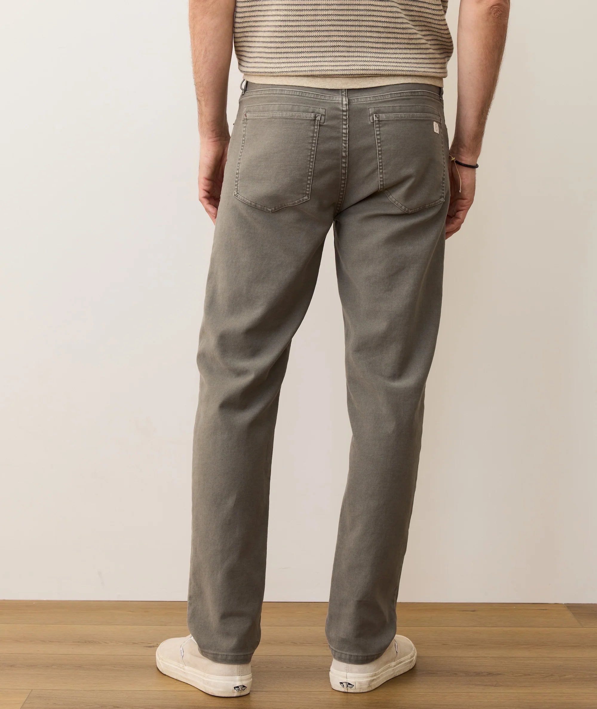 5 Pocket Flex Terry Pant Slim Straight in Olive