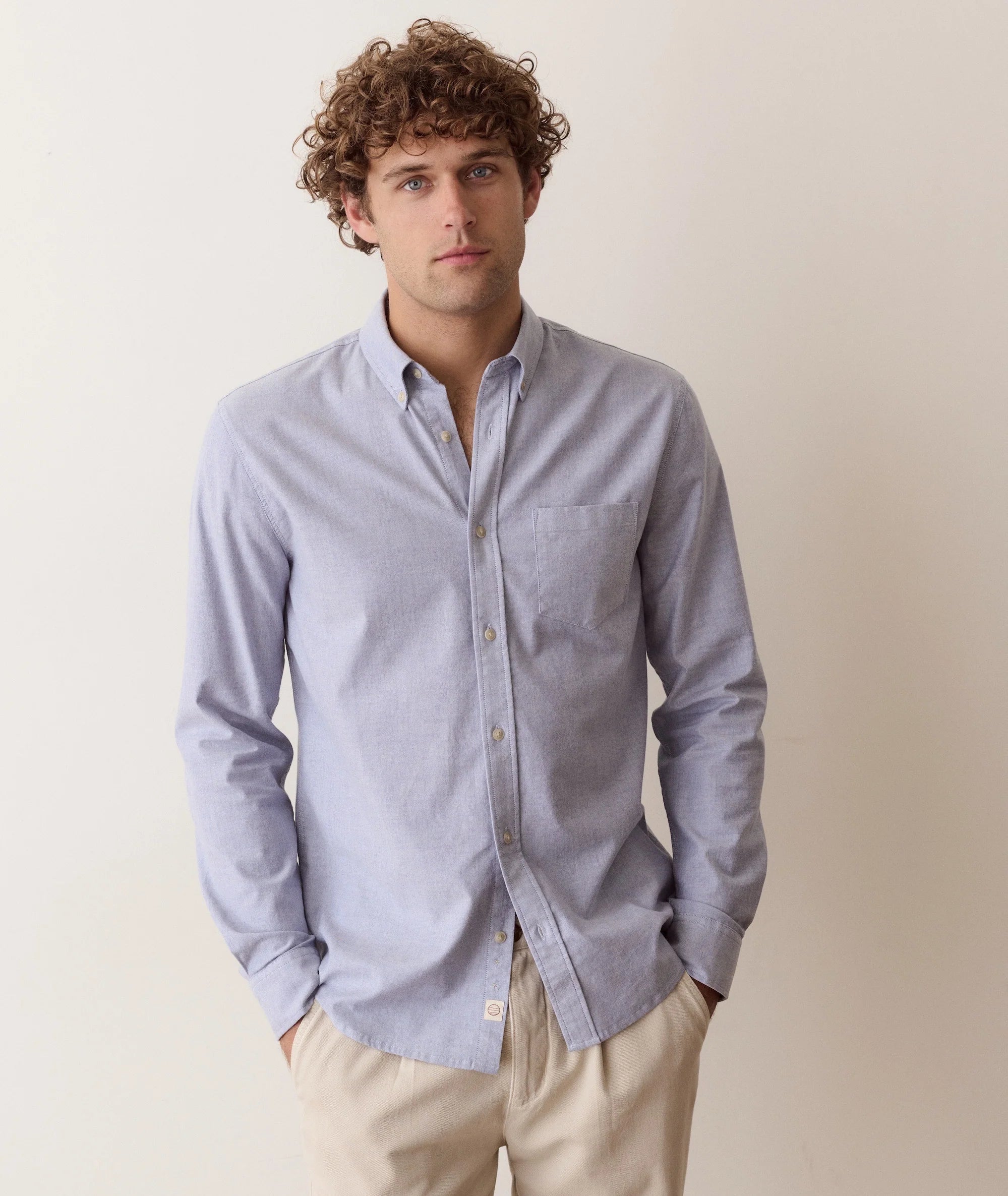 California Oxford Shirt in Blue