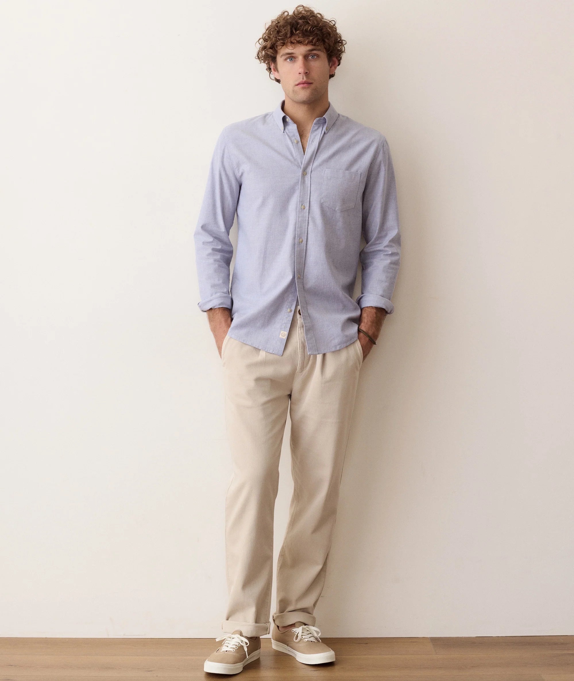 California Oxford Shirt in Blue