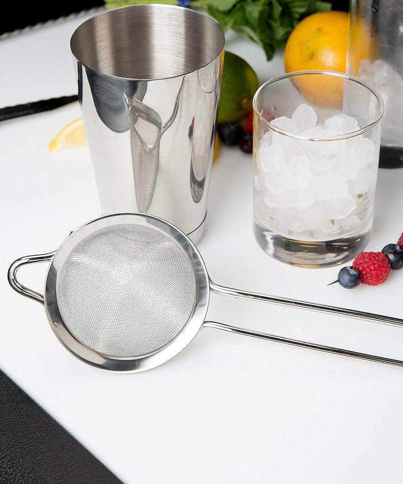 Barfly Fine Mesh Stainless Steel Cocktail Strainer