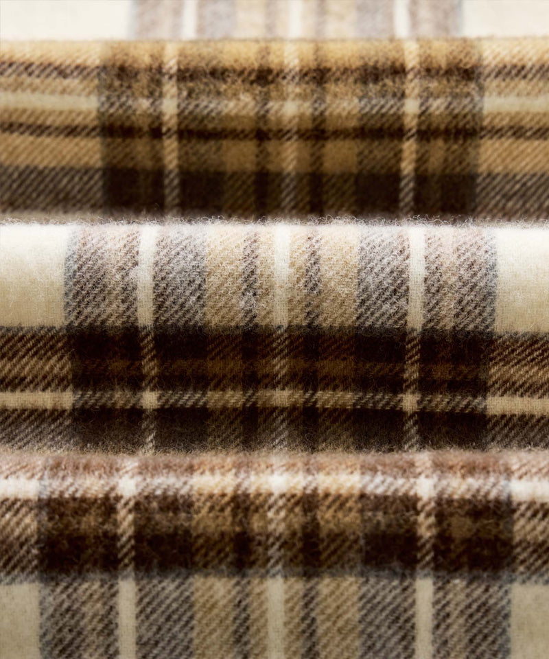 The Fireside Scarf in Butterscotch Plaid