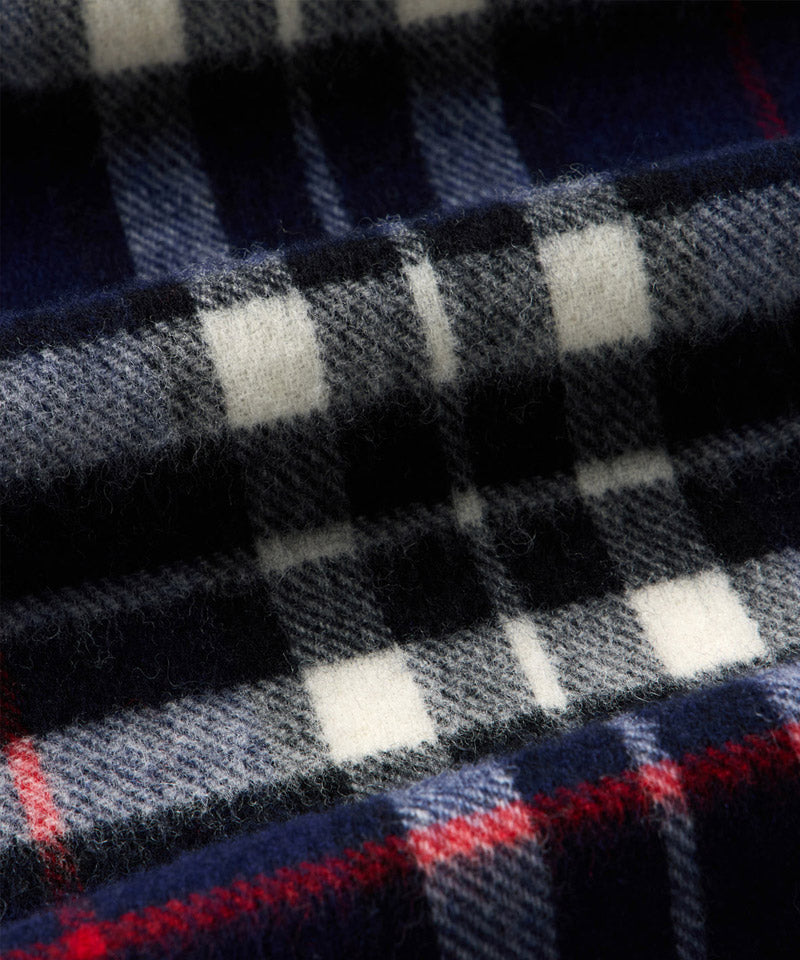 The Fireside Scarf in Eddy Plaid