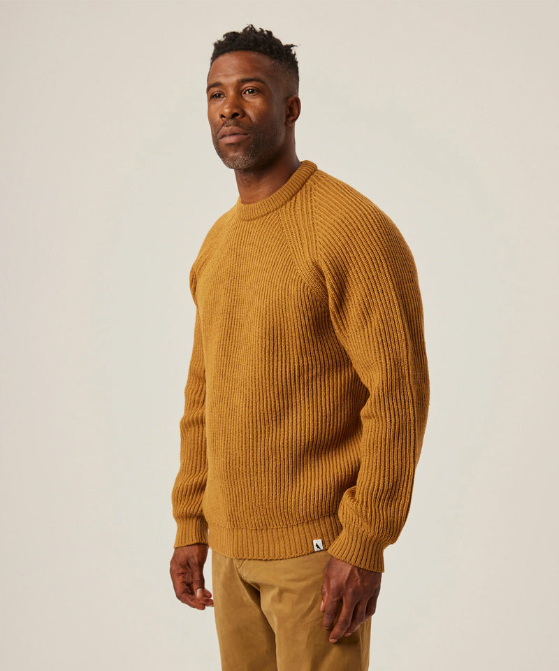 Ford Crew Jumper in Wheat
