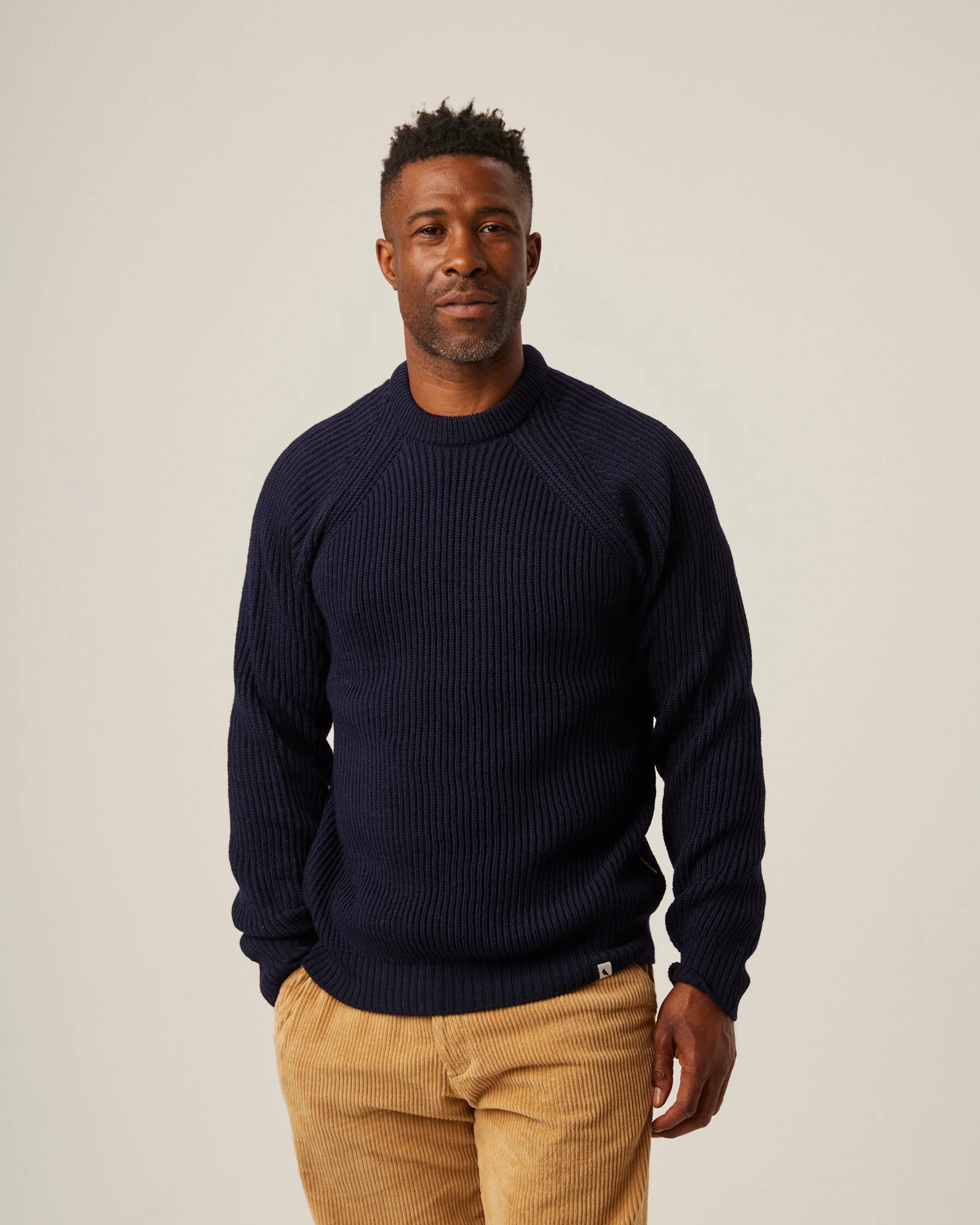Ford Crew Jumper in Navy