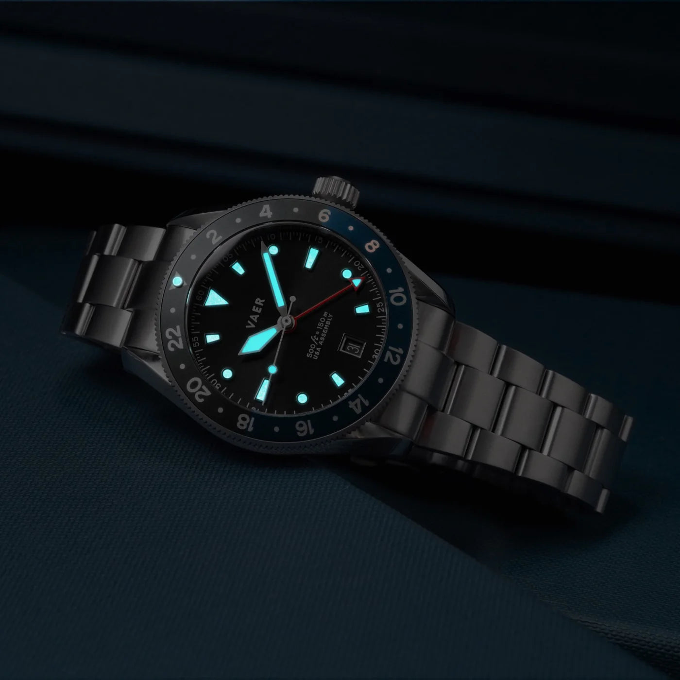 G2 Meridian Navy/Black GMT - 39mm USA