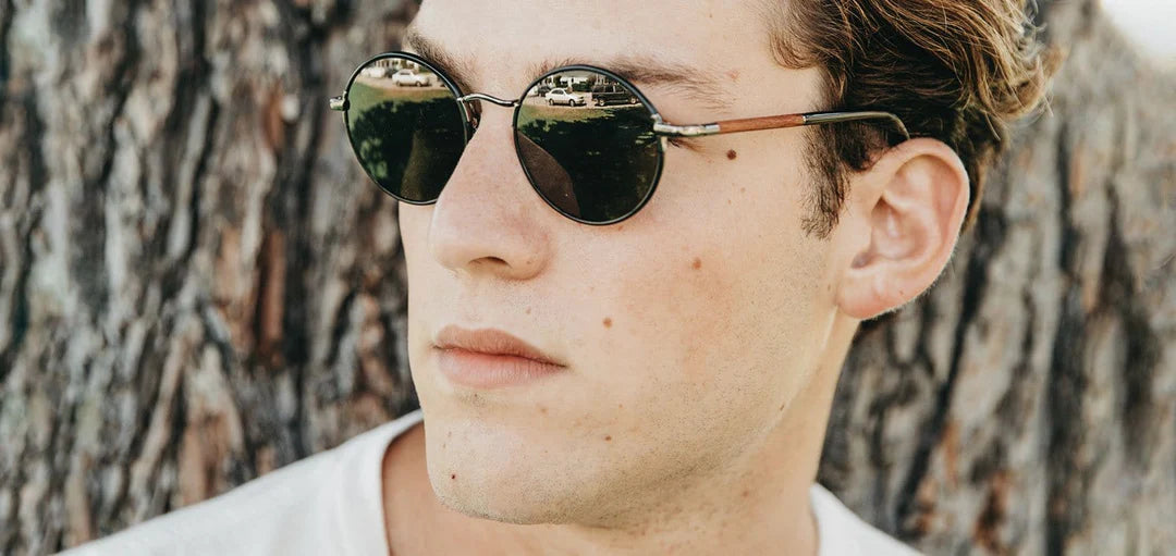 Hawthorne Acetate Sunglasses in Black Mahogany