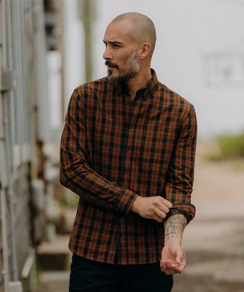 The Jack in Autumn Pine Plaid Flannel