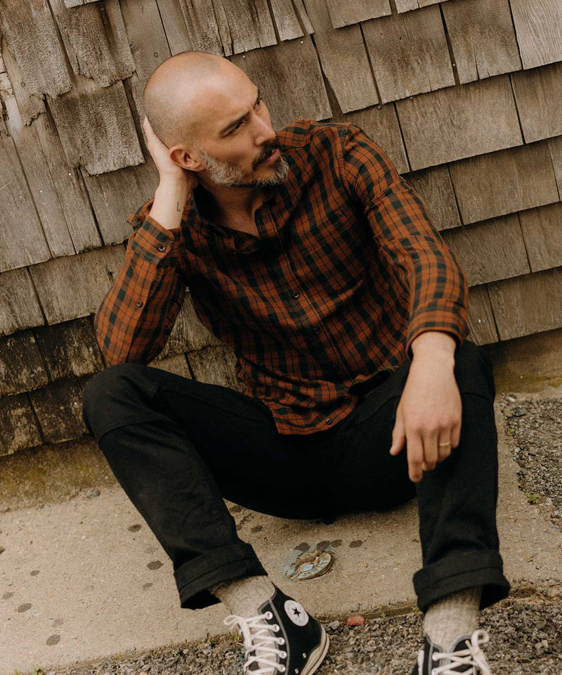 The Jack in Autumn Pine Plaid Flannel