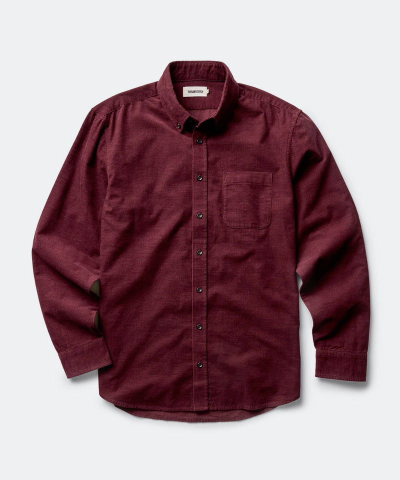 The Jack in Heather Burgundy Pincord