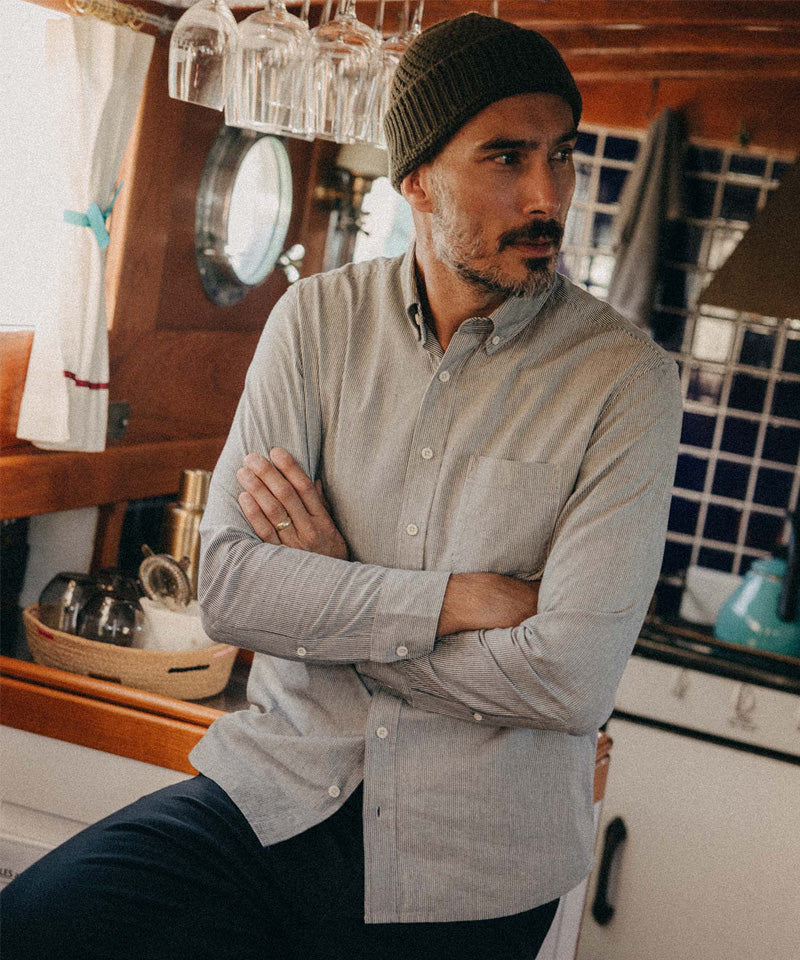 The Jack in Rinsed Indigo Stripe Chambray